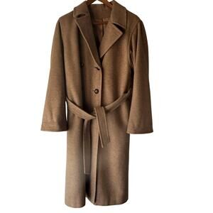 Vintage Regency Cashmere Coat Womens 6 Belted Long Saks Fifth Avenue 70s